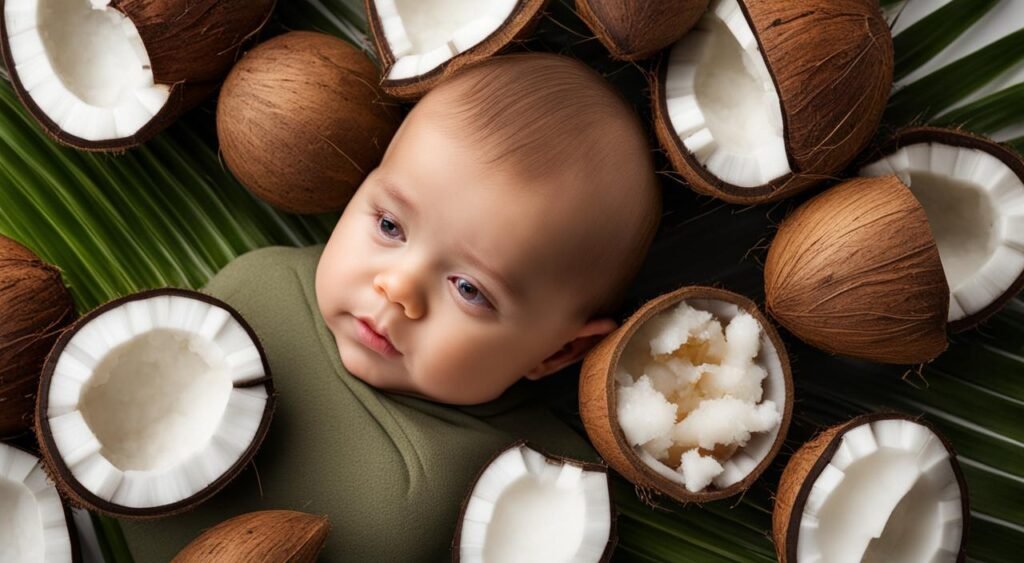 coconut oil for cradle cap